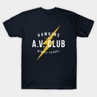 Hawkins A.V. Club (aged look) T-Shirt